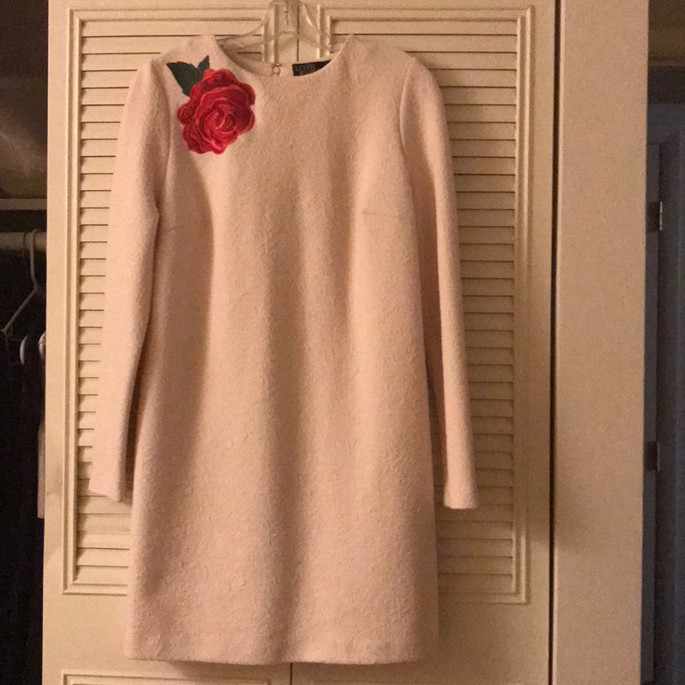 👗Pink dress with rose🌹